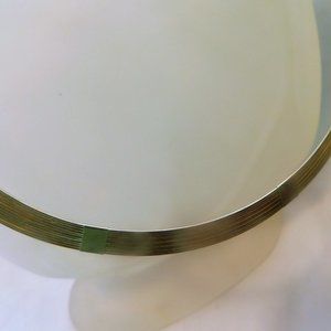 Gold Wire Fashion Choker Collar Necklace Plain 16" GP